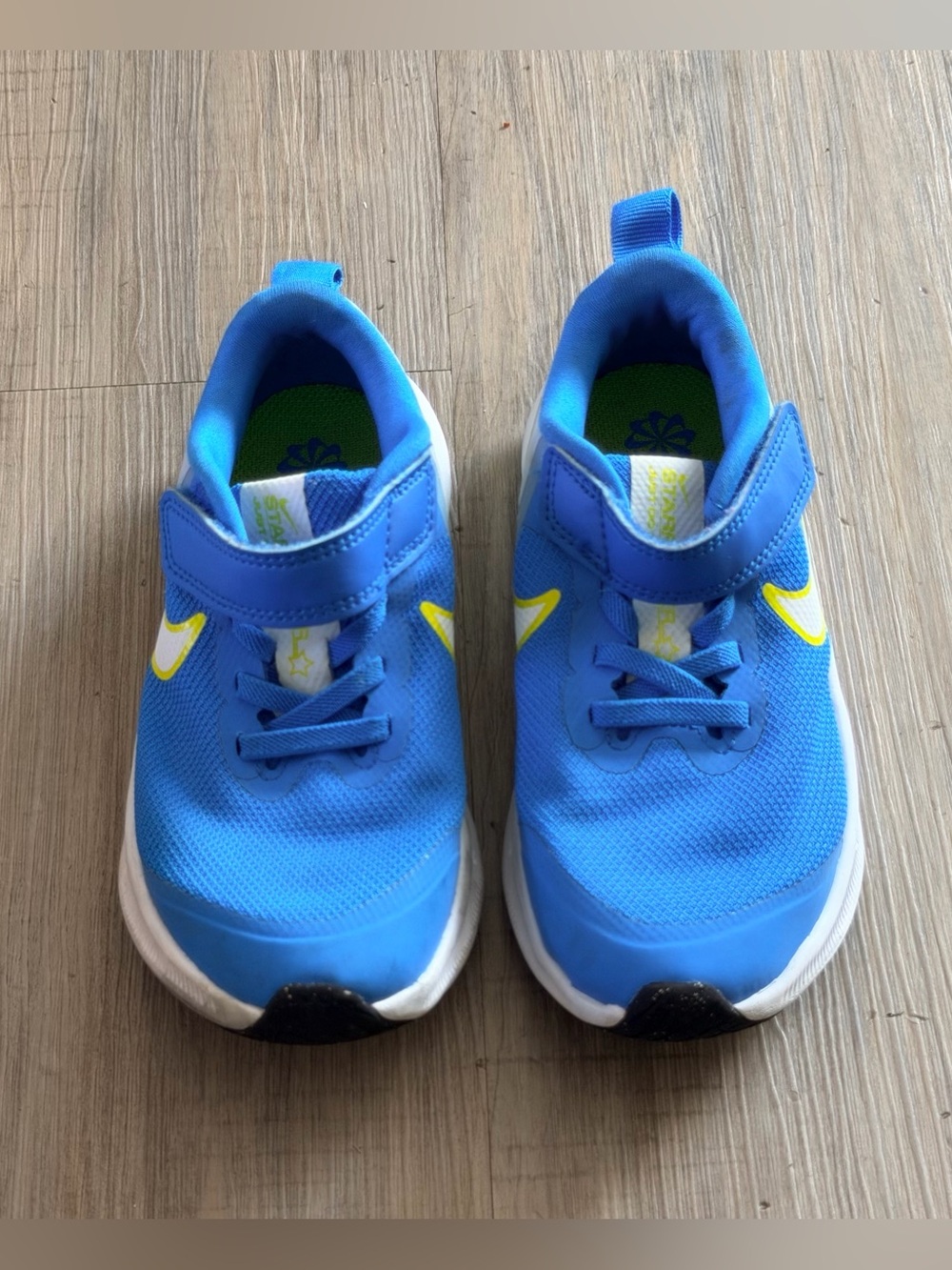 Nike | Little Kids Star Runner 3 | Photo Blue | Velcro Running Shoes | Size 11